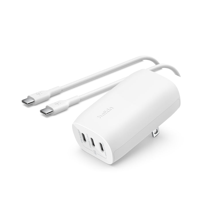Belkin BoostCharge Chargeur Mural 3 x USB-C • 67W