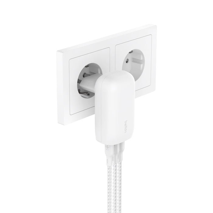 Belkin BoostCharge Chargeur Mural 3 x USB-C • 67W