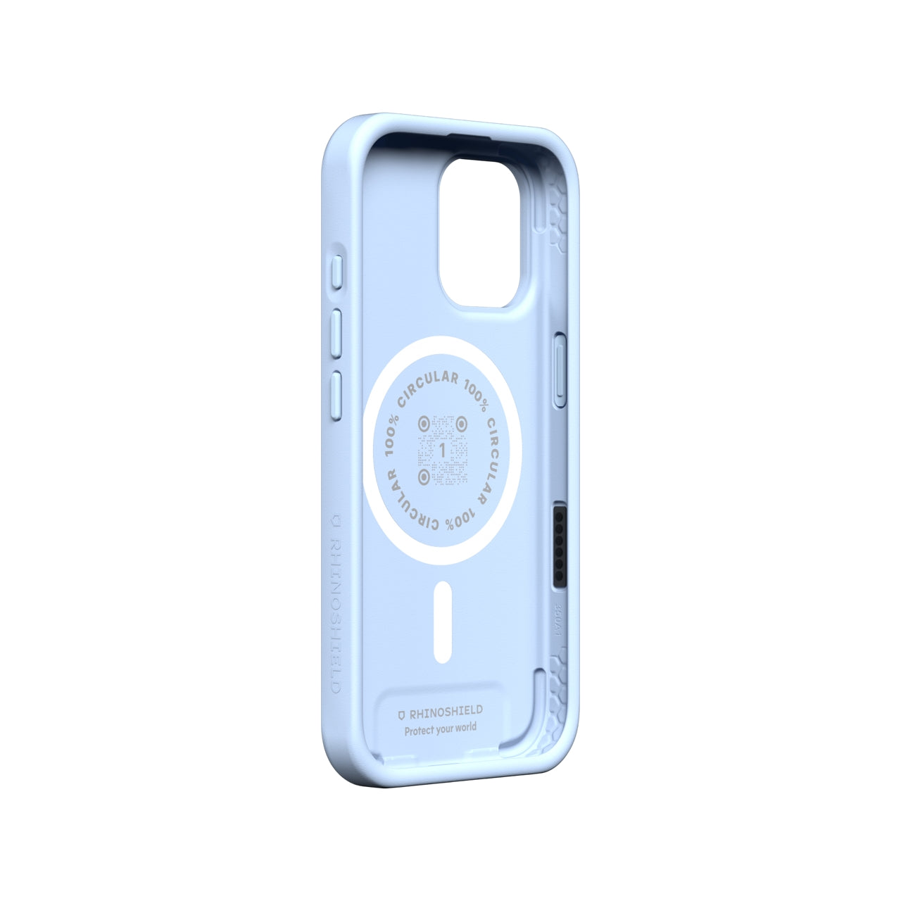 Rhinoshield Coque SolidX pour iPhone 17 Bleu Glacier