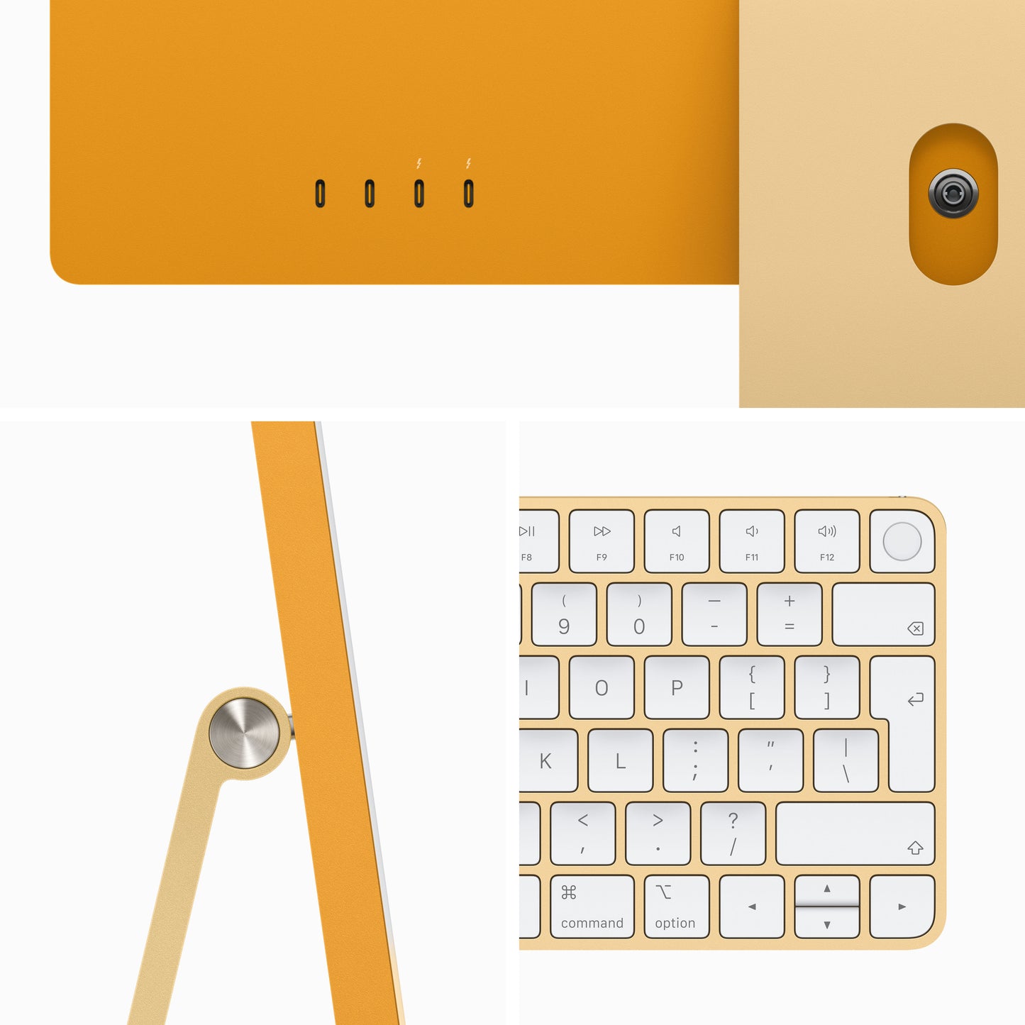 iMac 24" M3 8C/8GB/256GB/GPU 10C • Suisse-Français Touch ID • Jaune