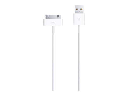 Apple Câble 30 broches vers USB Apple • 0.3m • Blanc