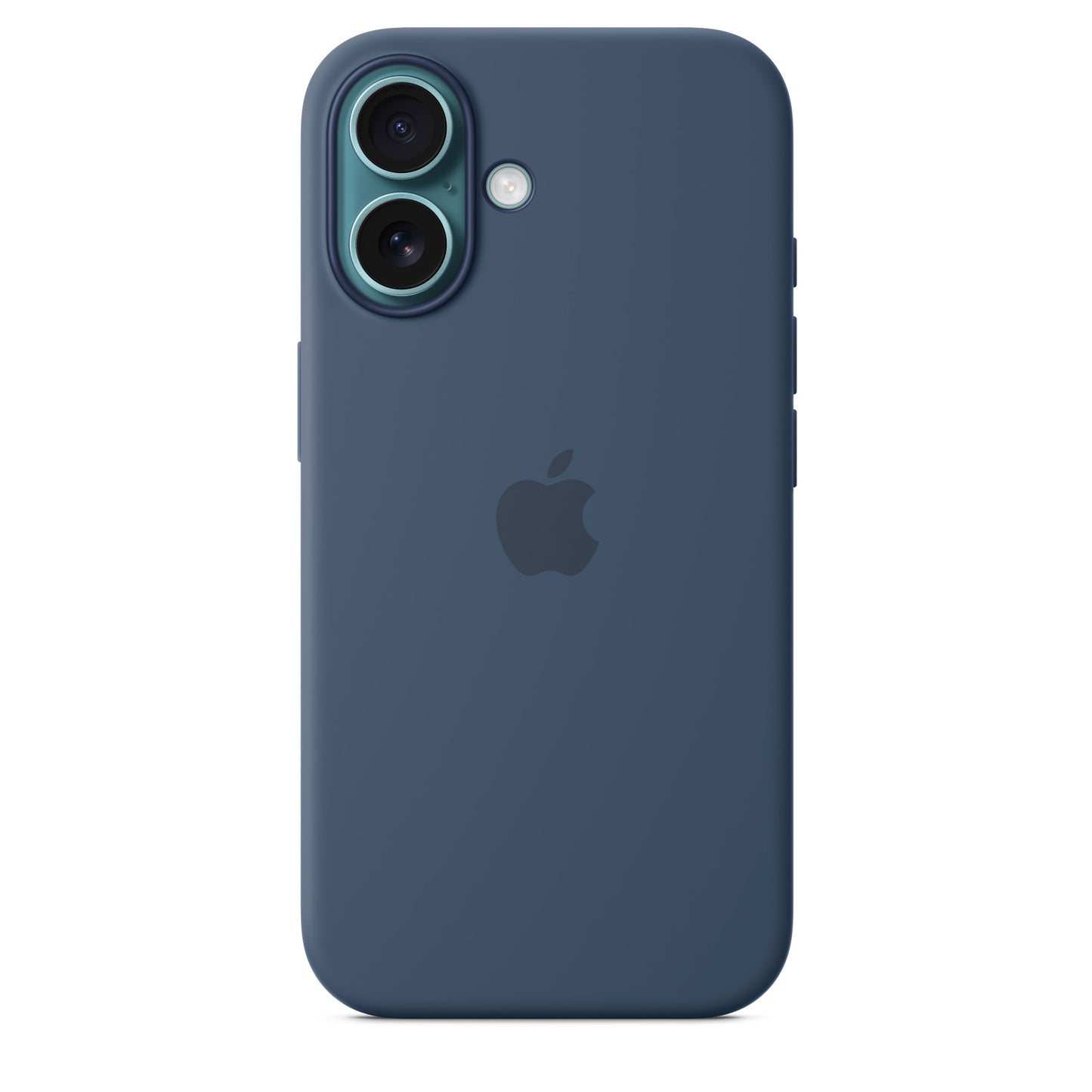 iPhone 16 Coque en Silicone avec MagSafe • Denim