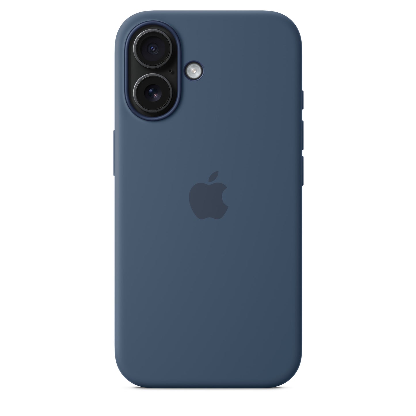 iPhone 16 Coque en Silicone avec MagSafe • Denim