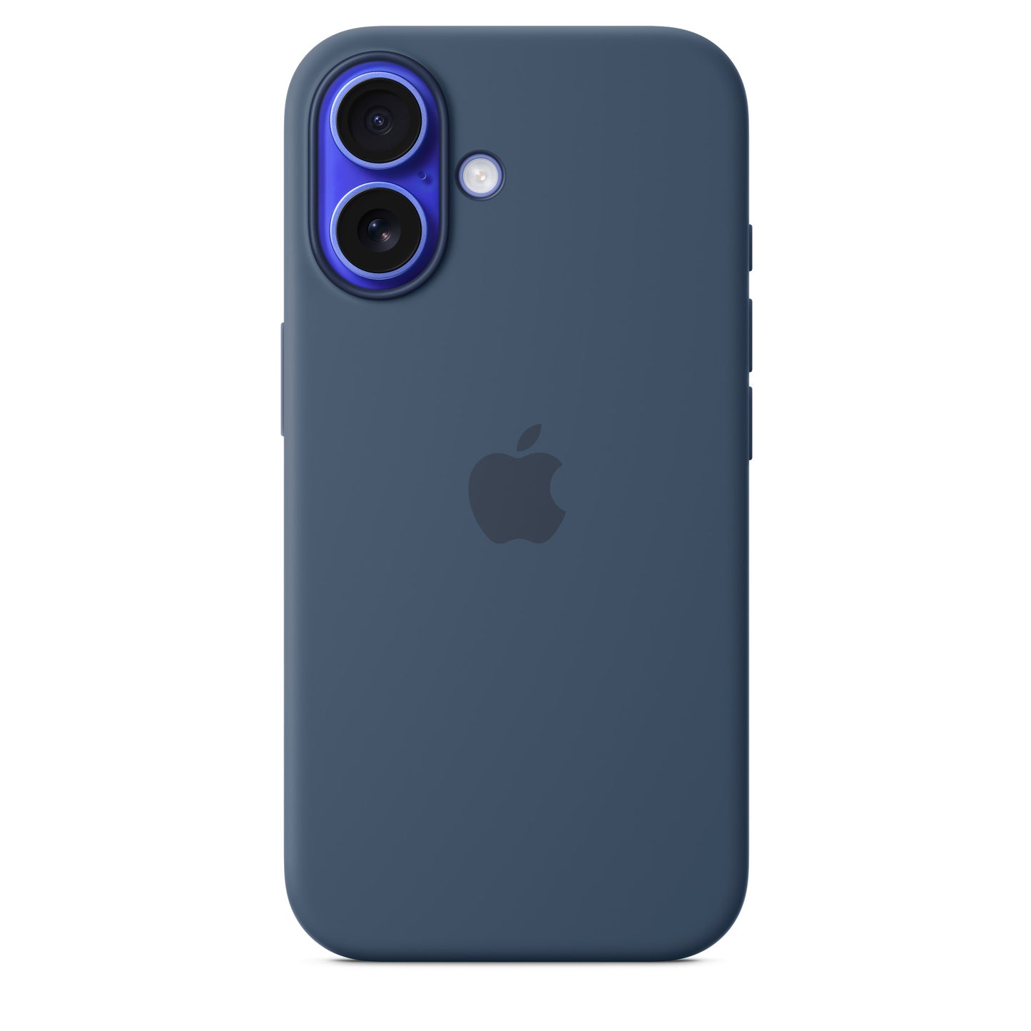 iPhone 16 Coque en Silicone avec MagSafe • Denim