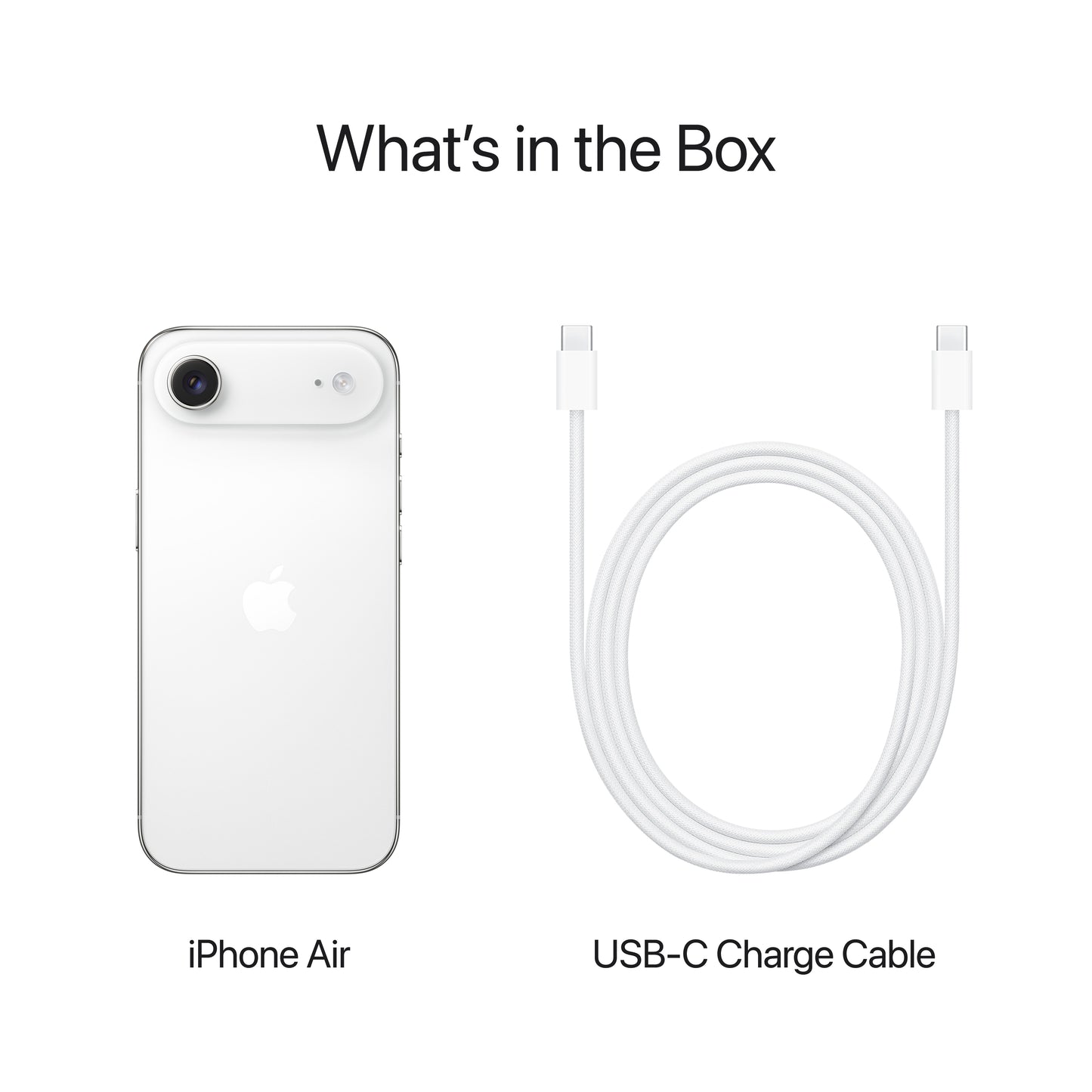 iPhone Air • 256GB • Blanc Nuage