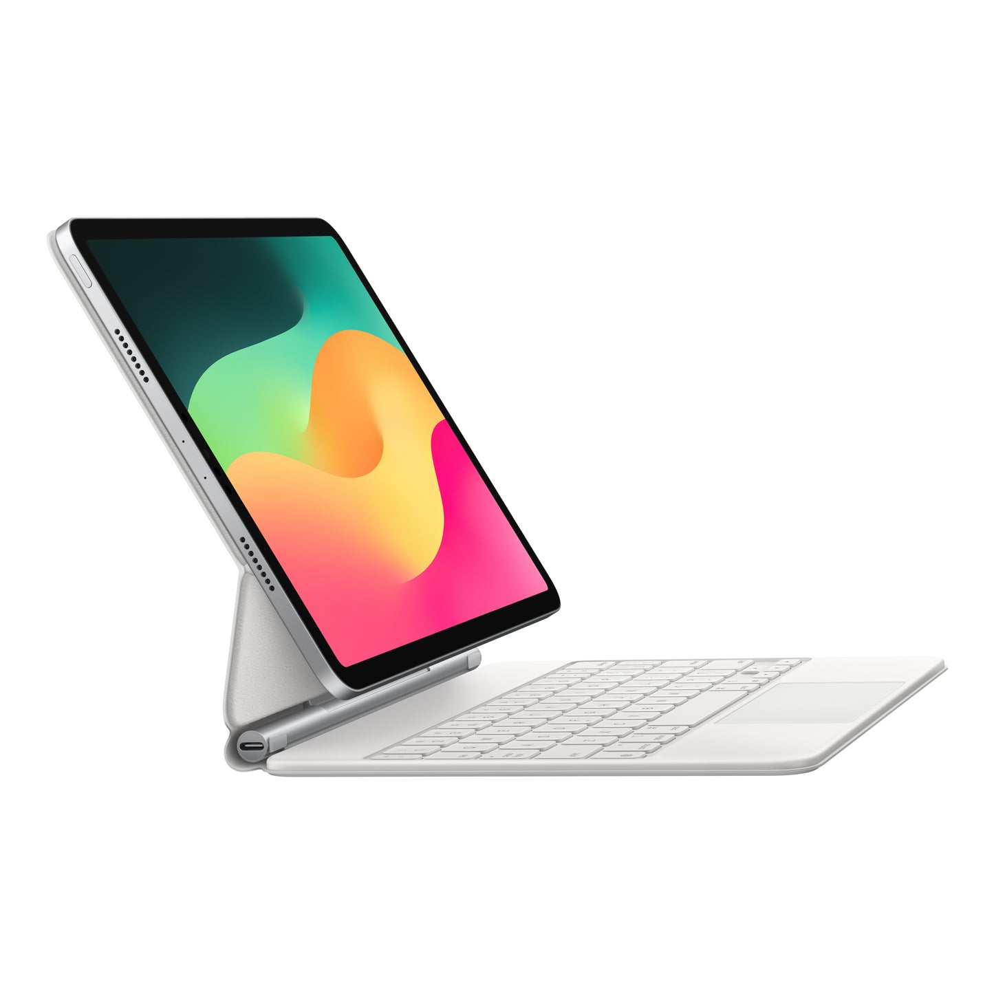 iPad Air 11" M2 • Magic Keyboard • Suisse-Français • Blanc