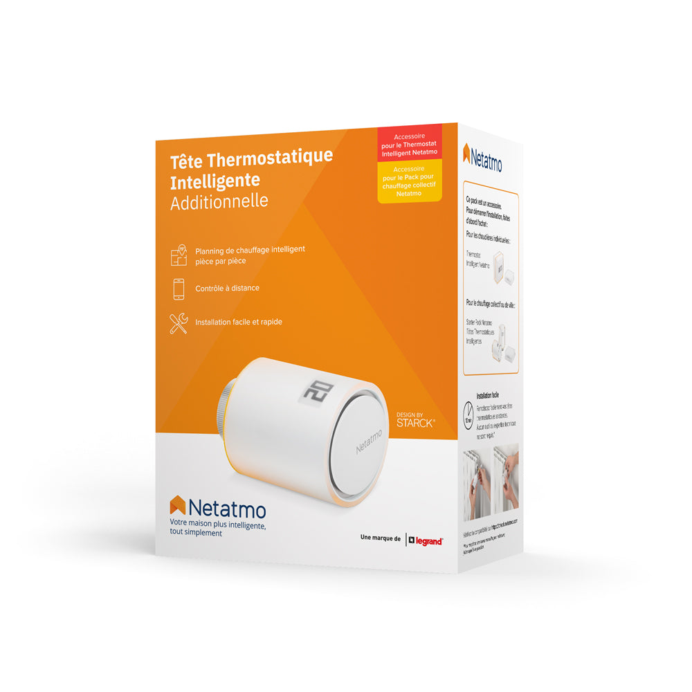 Netatmo • Tête Thermostatique Intelligente Additionnelle