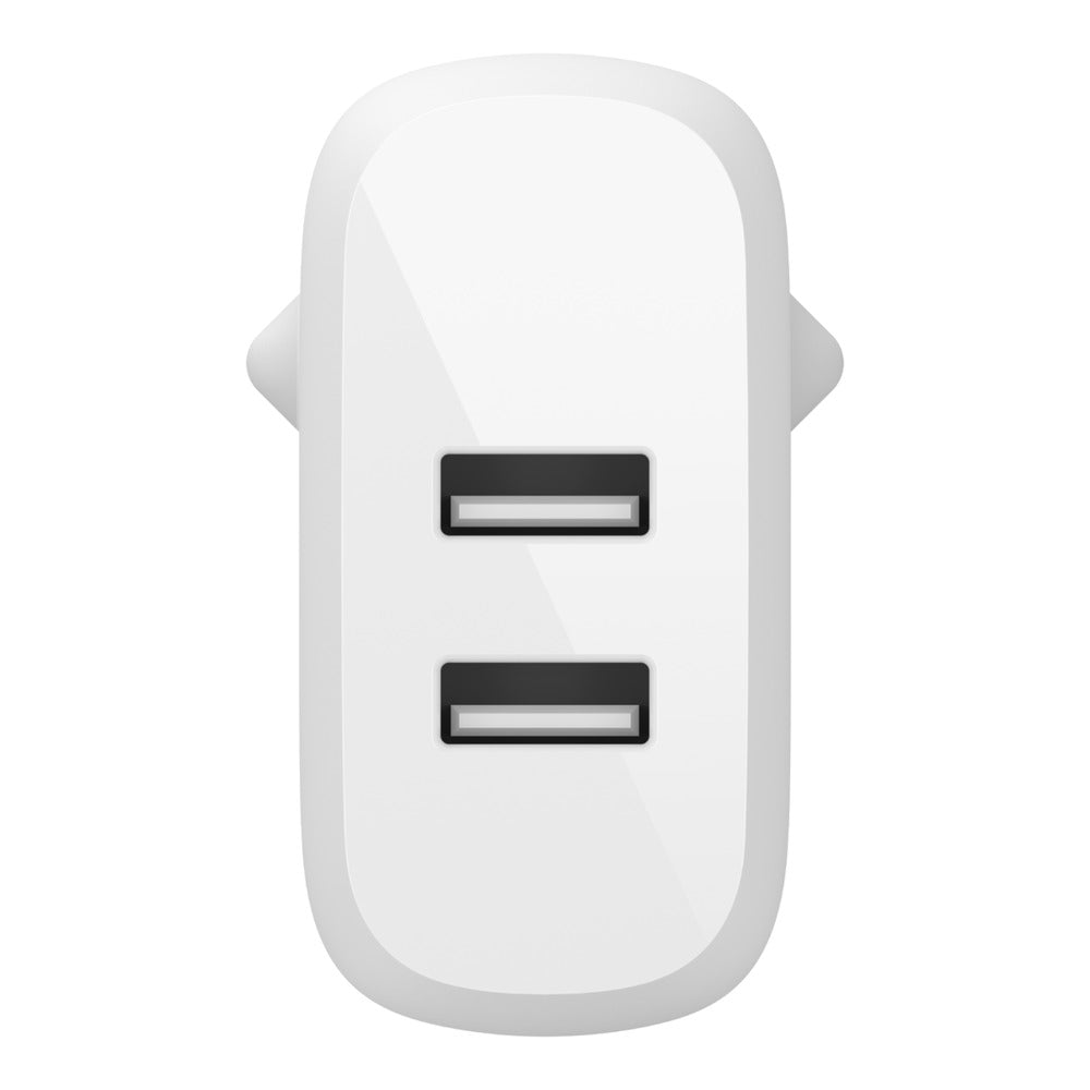 Belkin Chargeur Mural Double USB-A + Cable Lightning