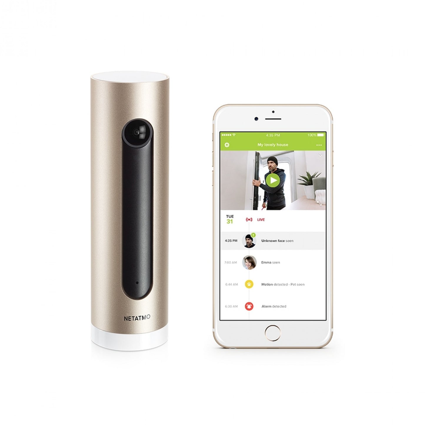 *OCCASION* Netatmo • Caméra Intérieure Intelligente