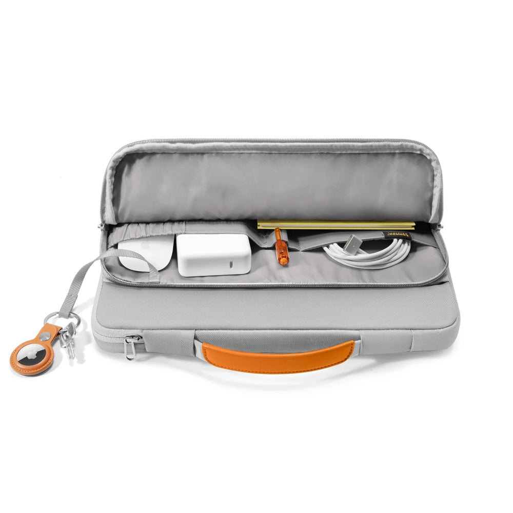 Tomtoc • Defender A14 pour MacBook Air M4 / Pro 13" • Argent