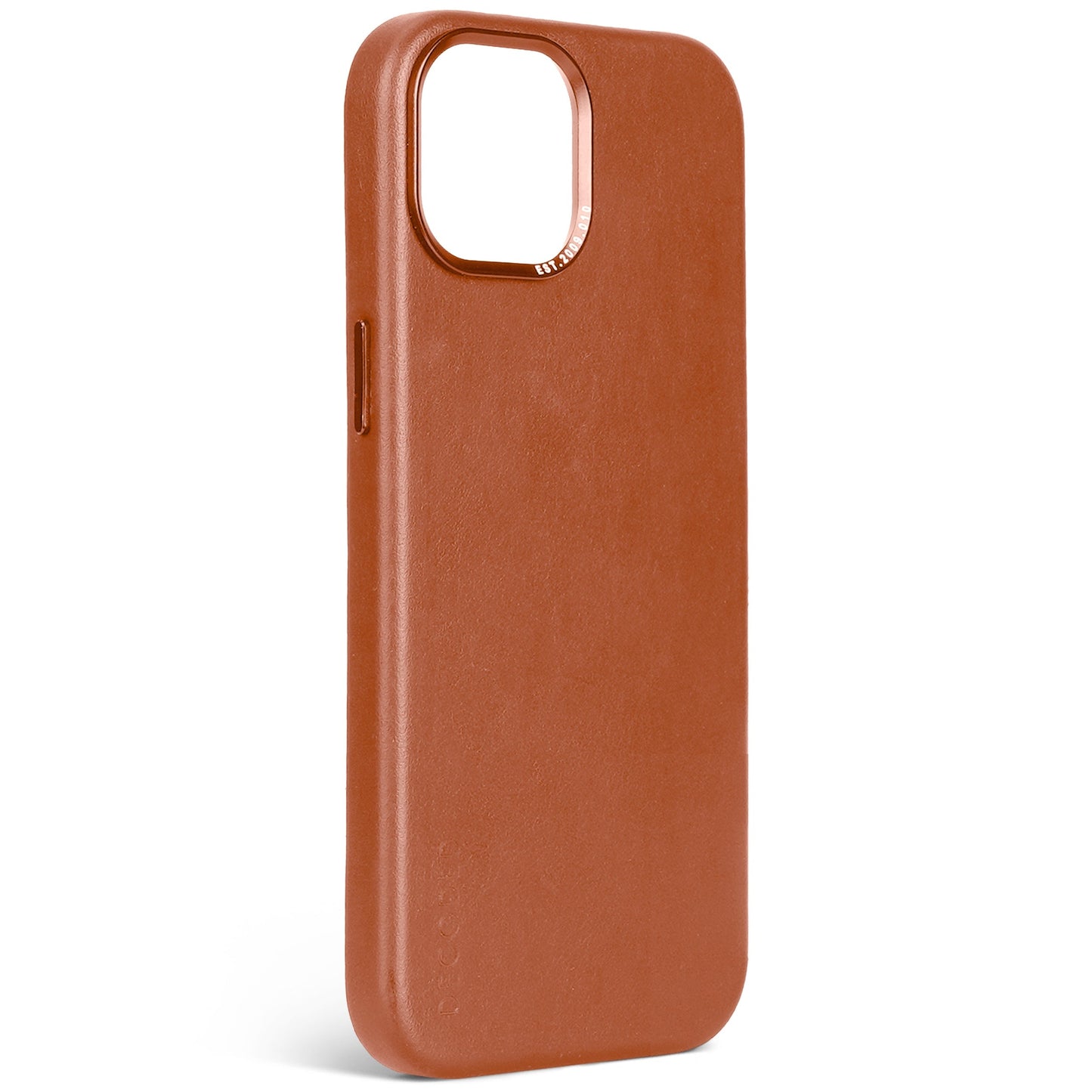 Decoded • Coque de protection en cuir pour iPhone 15 • Brun