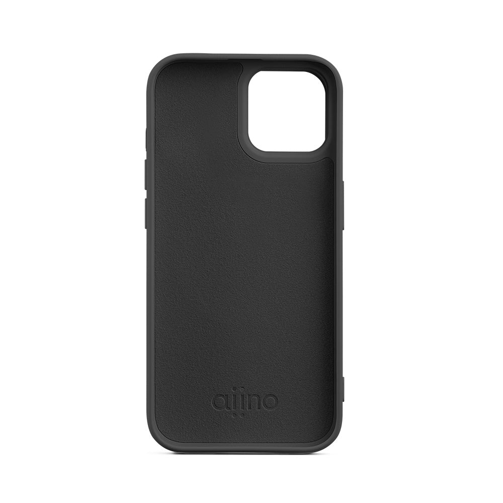 Lineheart Alma • Coque Recyclé iPhone 15 Pro • Noir