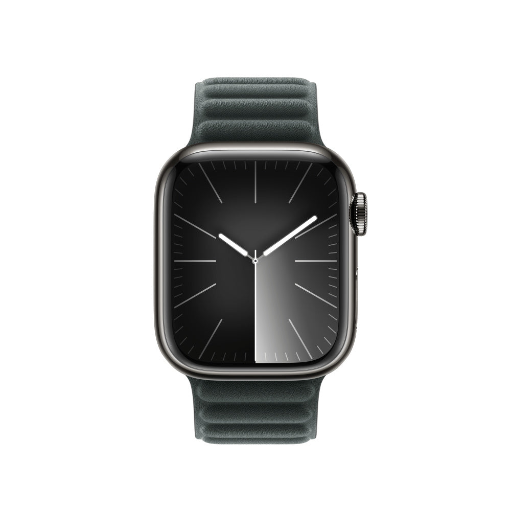 Apple • Bracelet à maillons magnétique Chêne Vert 41 mm - S/M