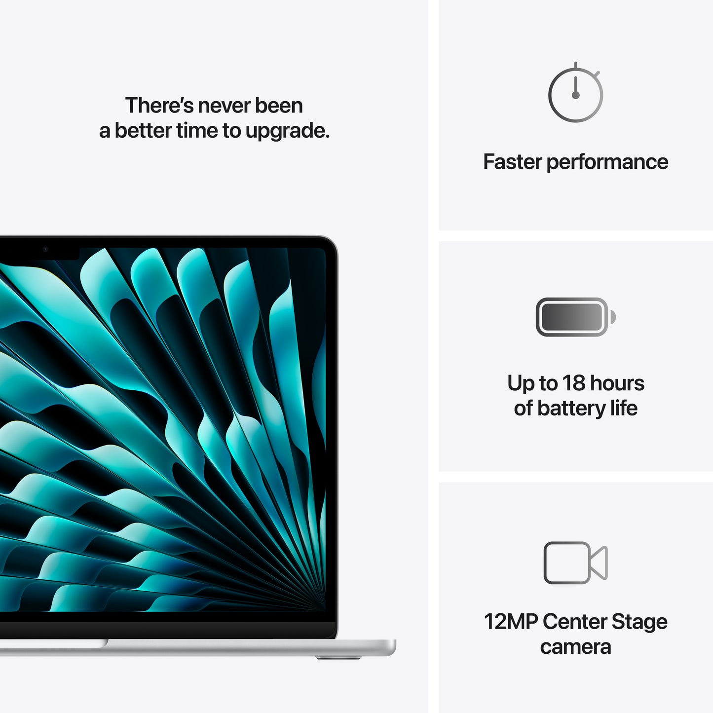 MacBook Air 13" M4 10C/24GB/512GB/GPU10C • Suisse-Français • Argent