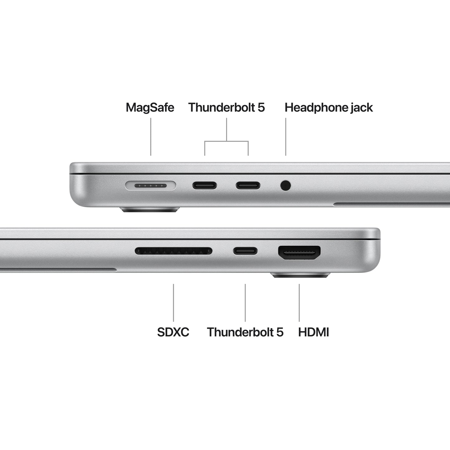 MacBook Pro 14" M4Pro 14C/24GB/1TB/GPU20C • Suisse-Français • Argent