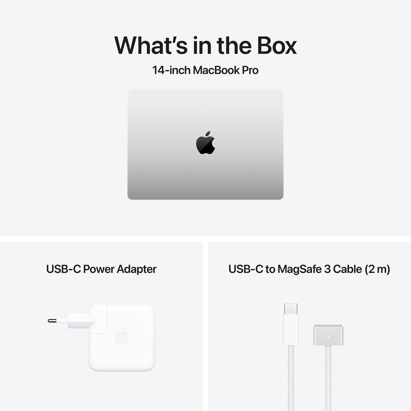 MacBook Pro 14" M4Pro 14C/24GB/1TB/GPU20C • Suisse-Français • Argent