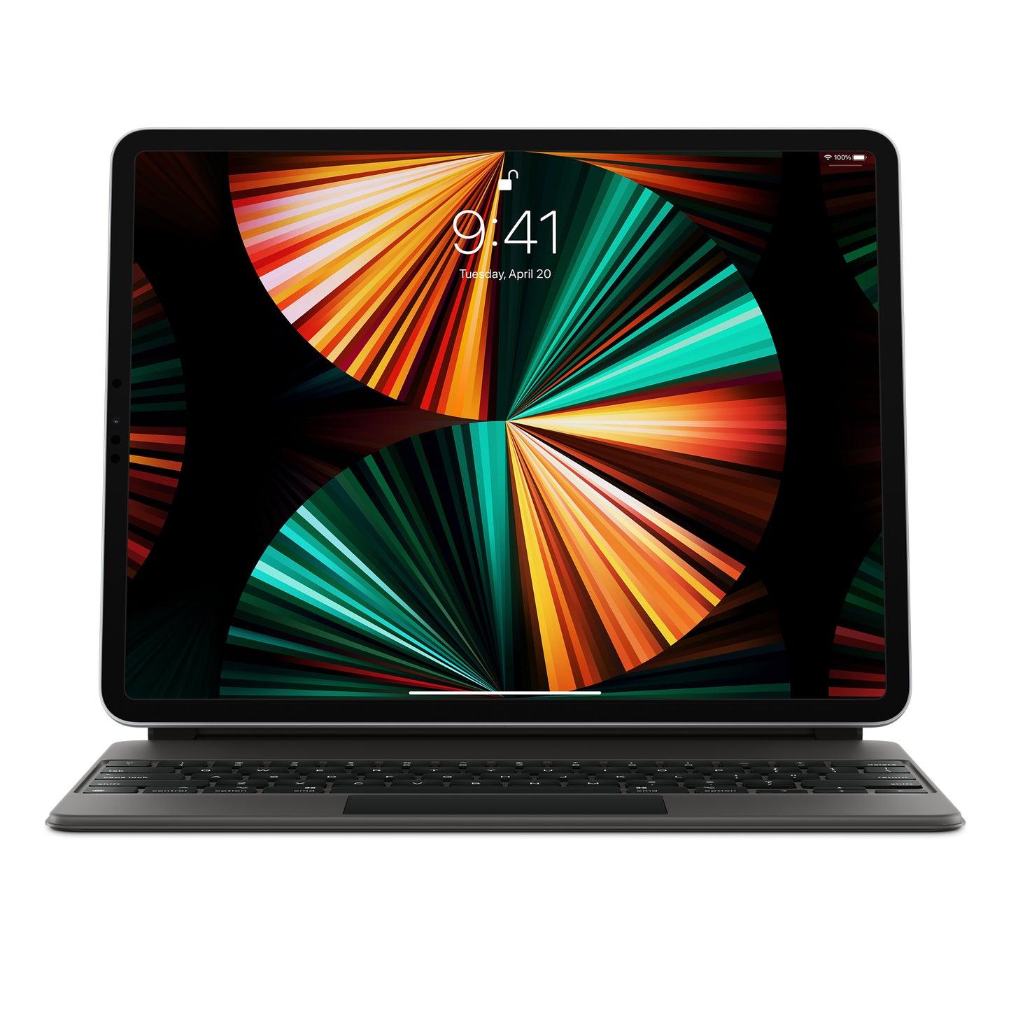 iPad Air 13" M2 • Magic Keyboard • Suisse-Français • Noir