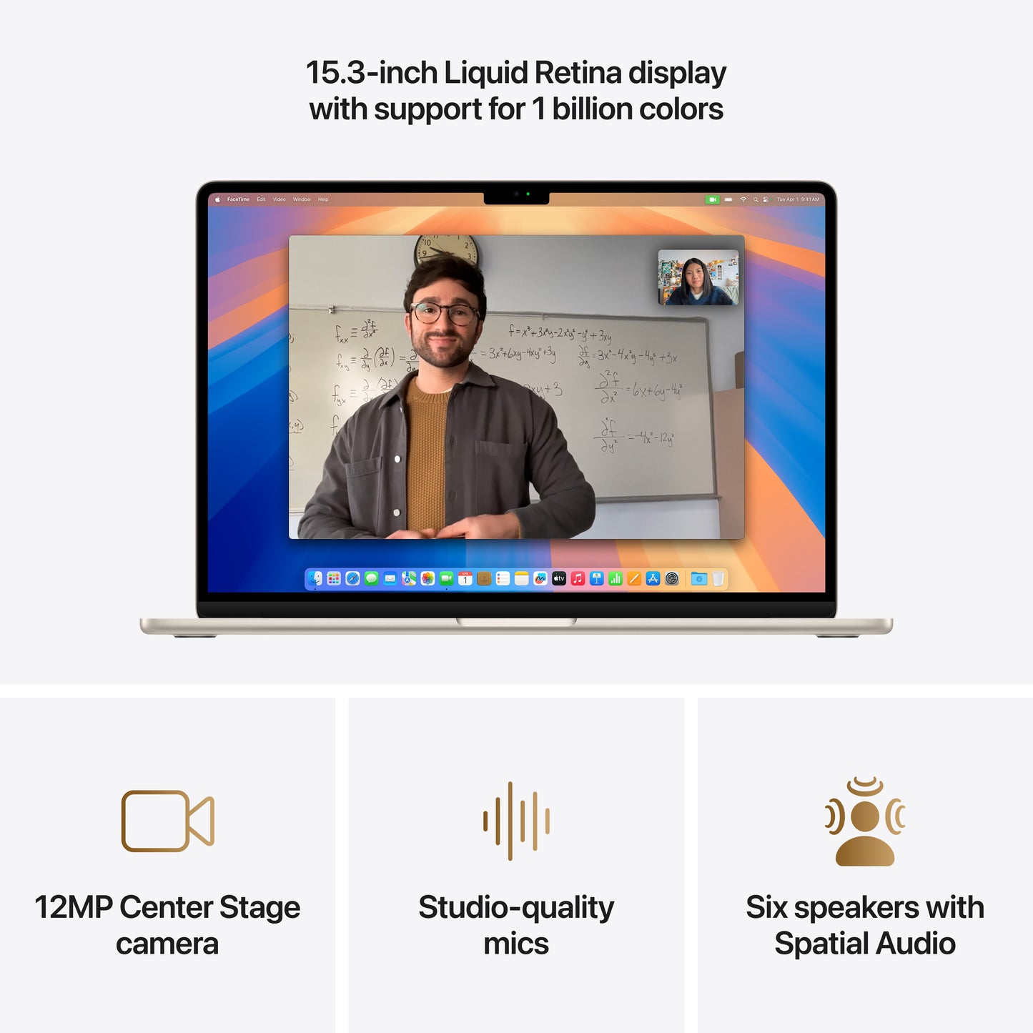 MacBook Air 15" M4 10C/24GB/512GB/GPU10C • Français • Lumière Stellaire