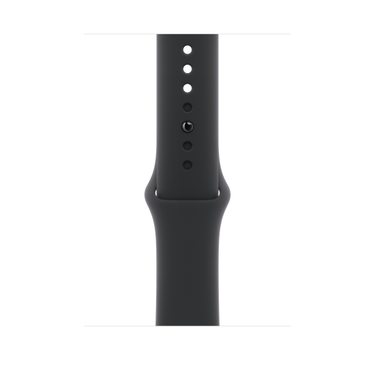 Bracelet Sport noir 46 mm - M/L