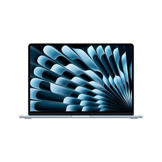 MacBook Air 15 pouces: Puce Apple M5 avec CPU 10 cœurs et GPU 10 cœurs, 512 Go SSD - Ciel