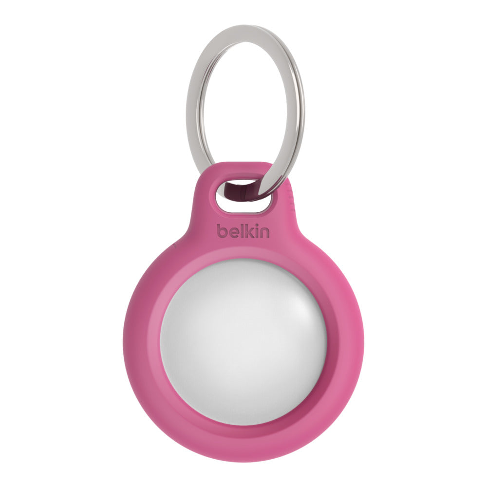 Porte-clés Belkin sécurisé pour AirTag • Rose