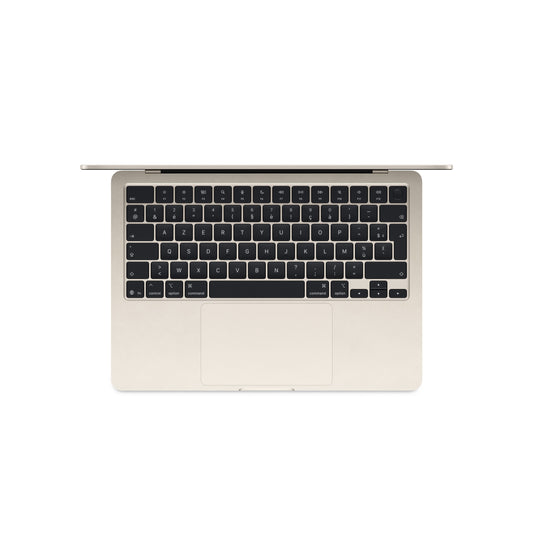 MacBook Air 13 pouces: Puce Apple M4 avec CPU 10 cœurs et GPU 10 cœurs, 512 Go SSD - Lumière stellaire