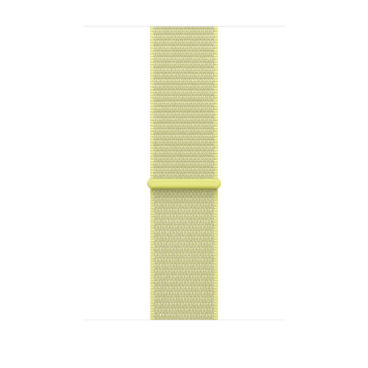 Boucle Sport jaune fluo 46 mm