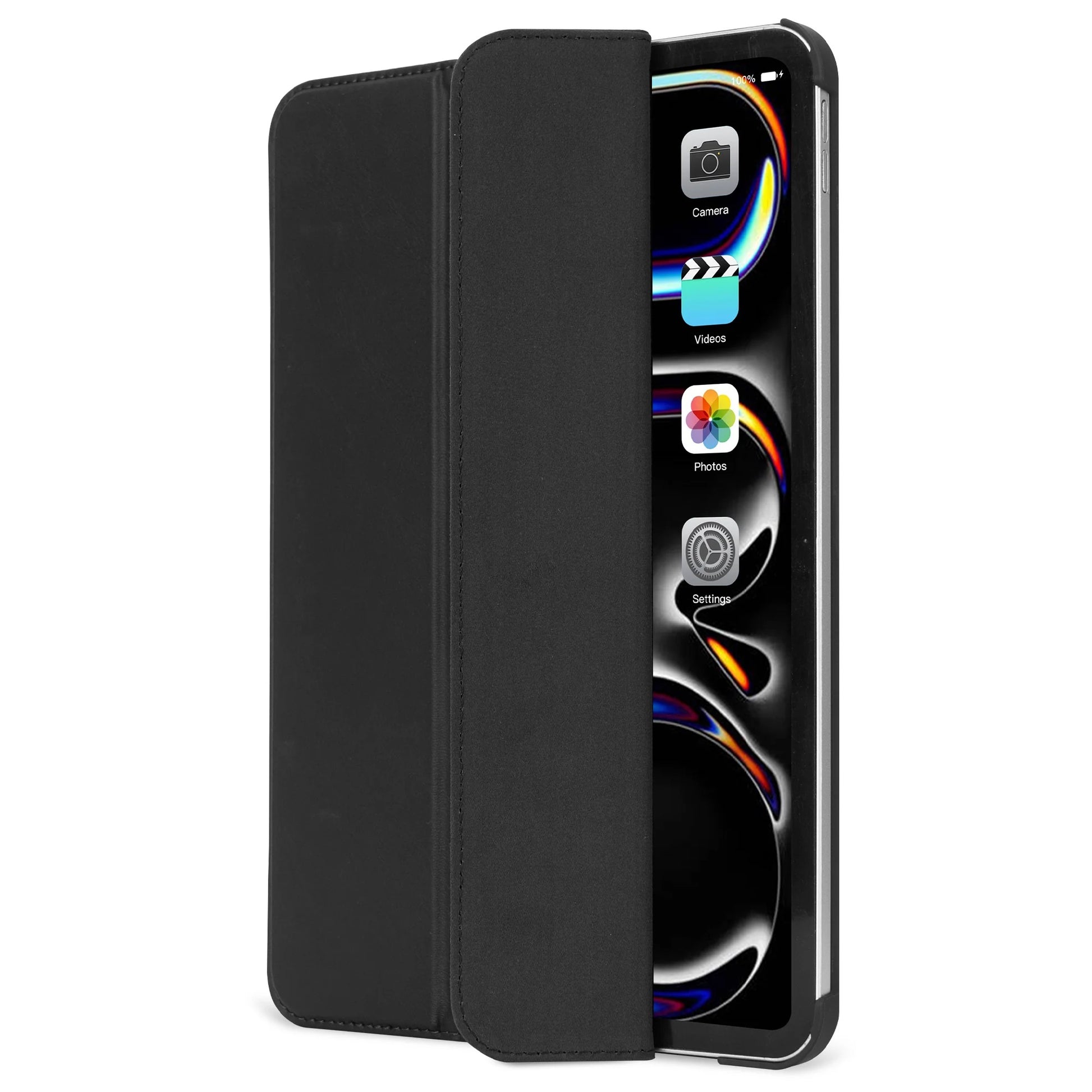 Decoded • Housse Texturée en Silicone Slim pour iPad Pro 13" M4 • Charcoal