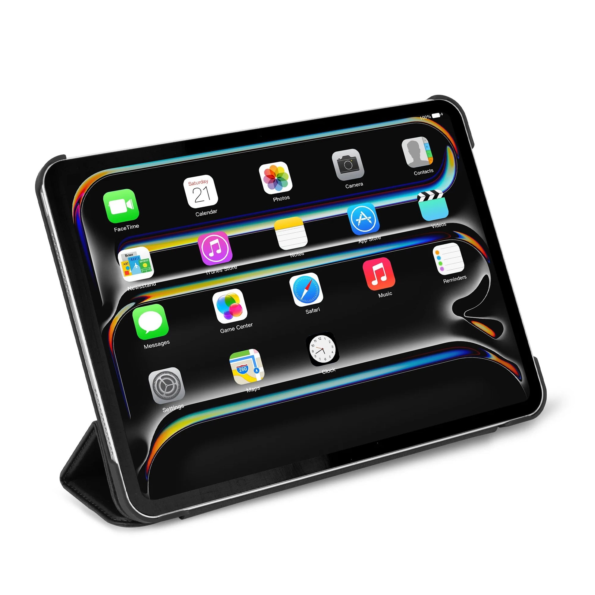 Decoded • Housse Texturée en Silicone Slim pour iPad Pro 13" M4 • Charcoal