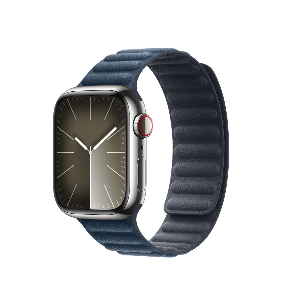 Apple • Bracelet à maillons magnétique Bleu Pacifique 41 mm - M/L