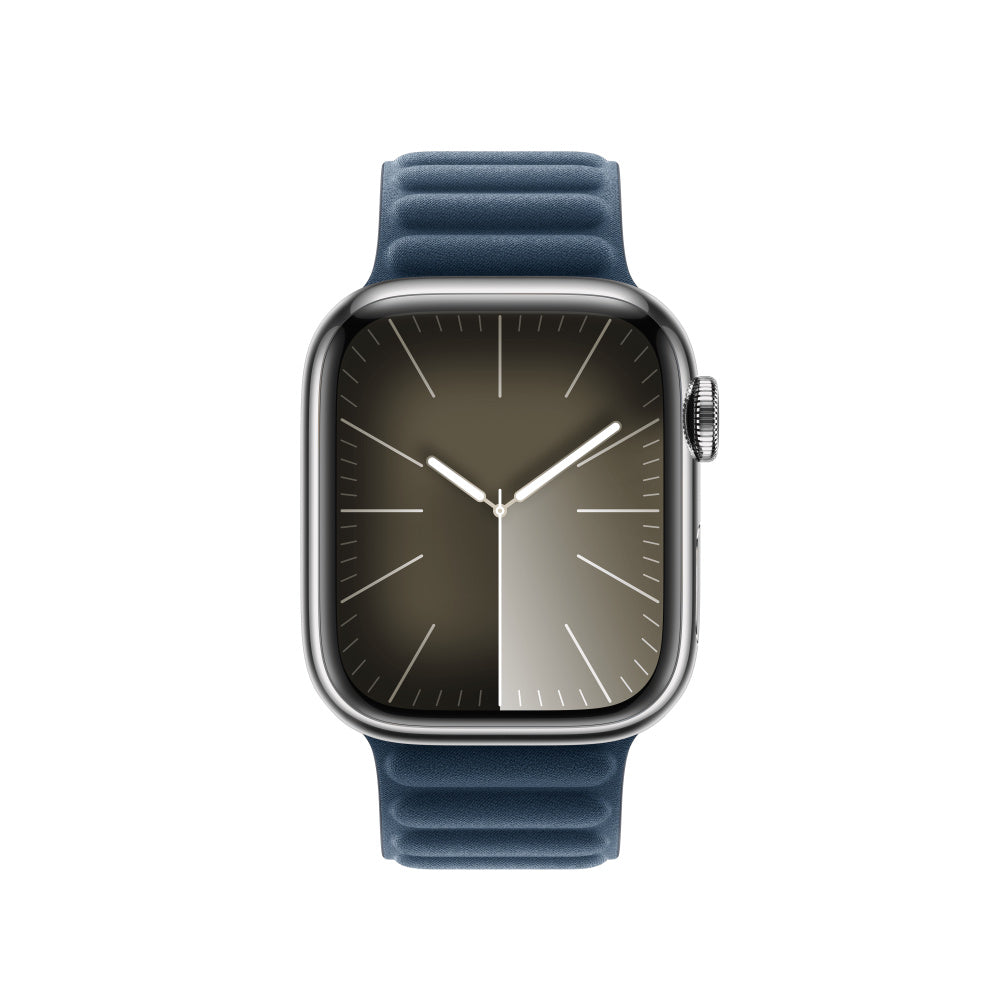 Apple • Bracelet à maillons magnétique Bleu Pacifique 41 mm - M/L