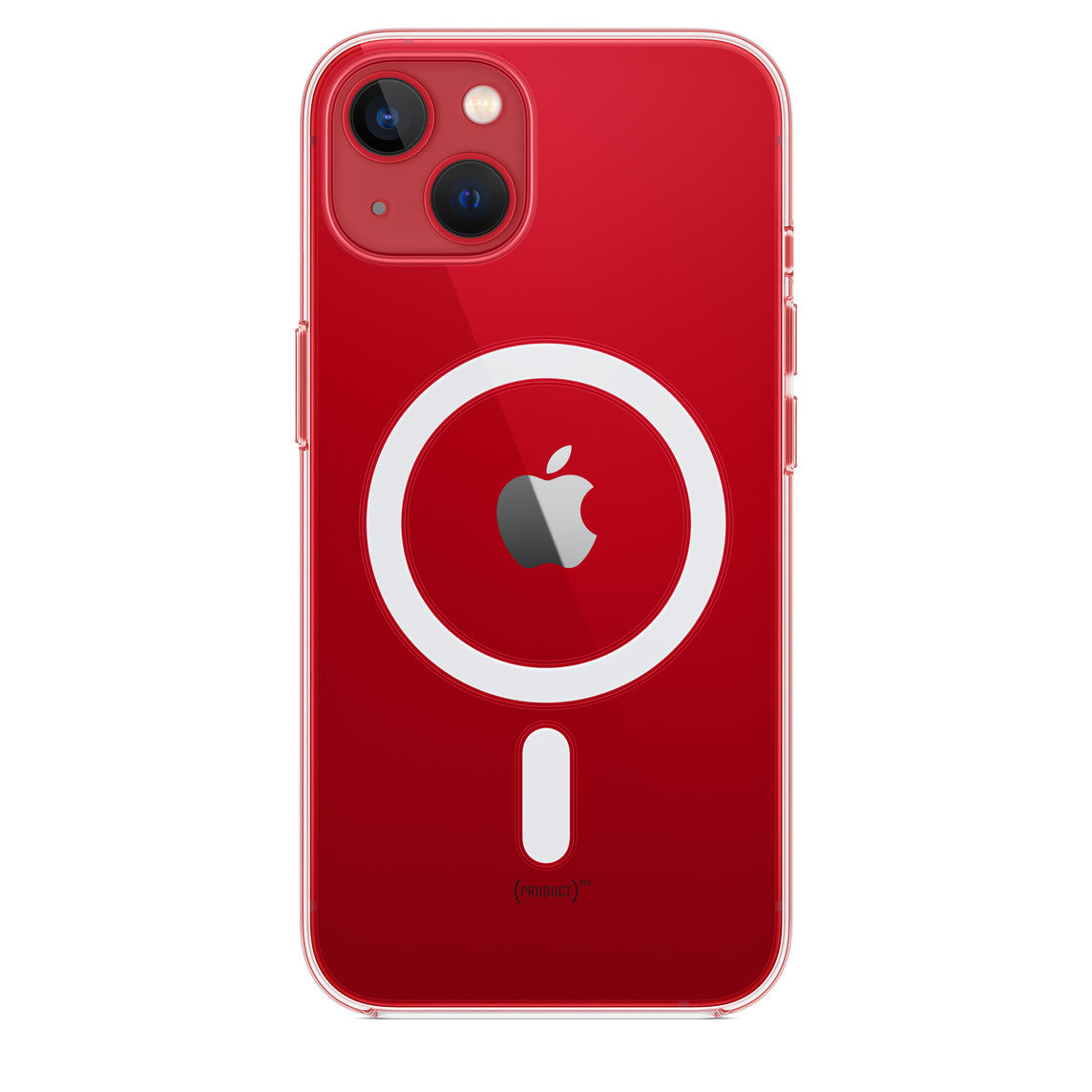 Coque transparente avec MagSafe pour iPhone 13