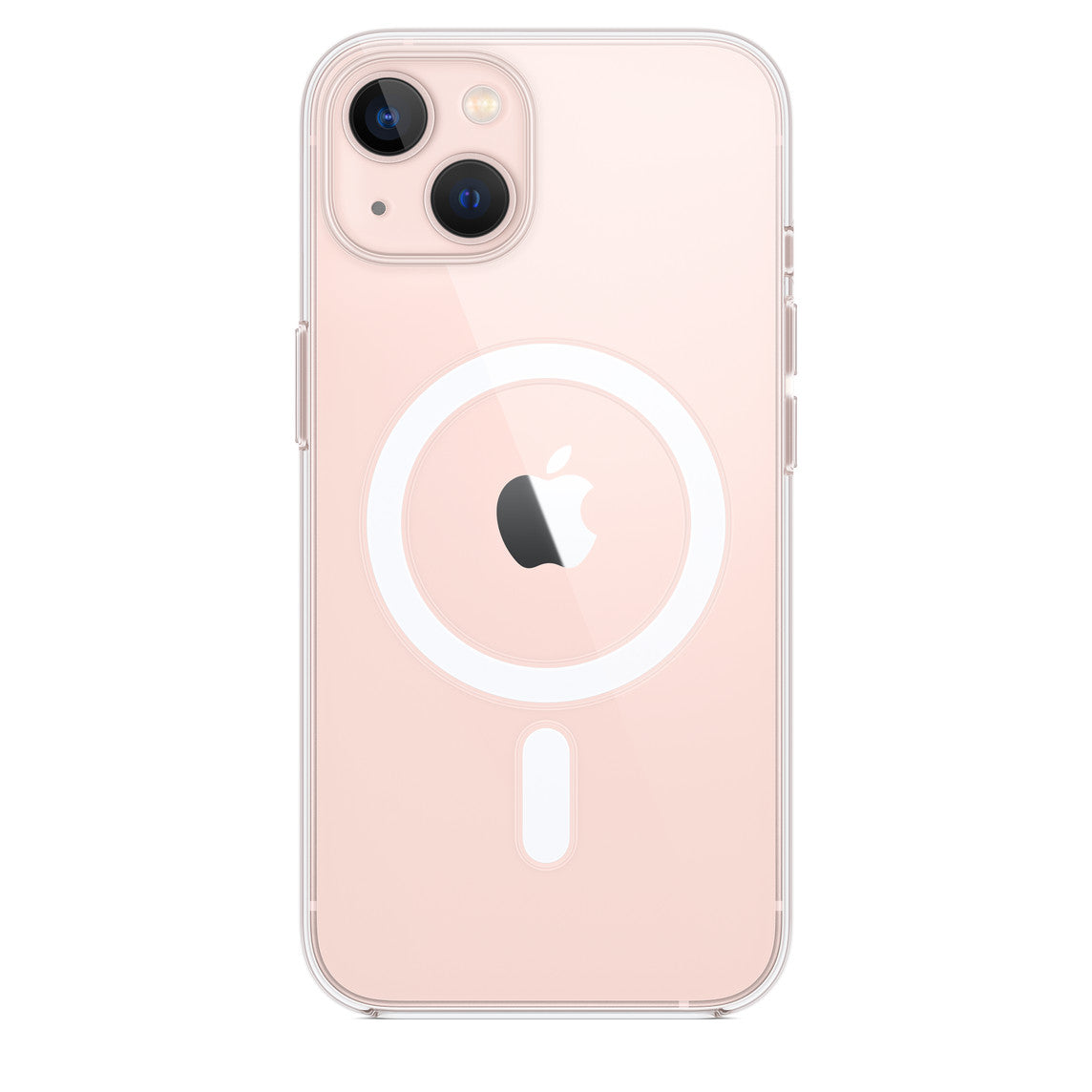 Coque transparente avec MagSafe pour iPhone 13