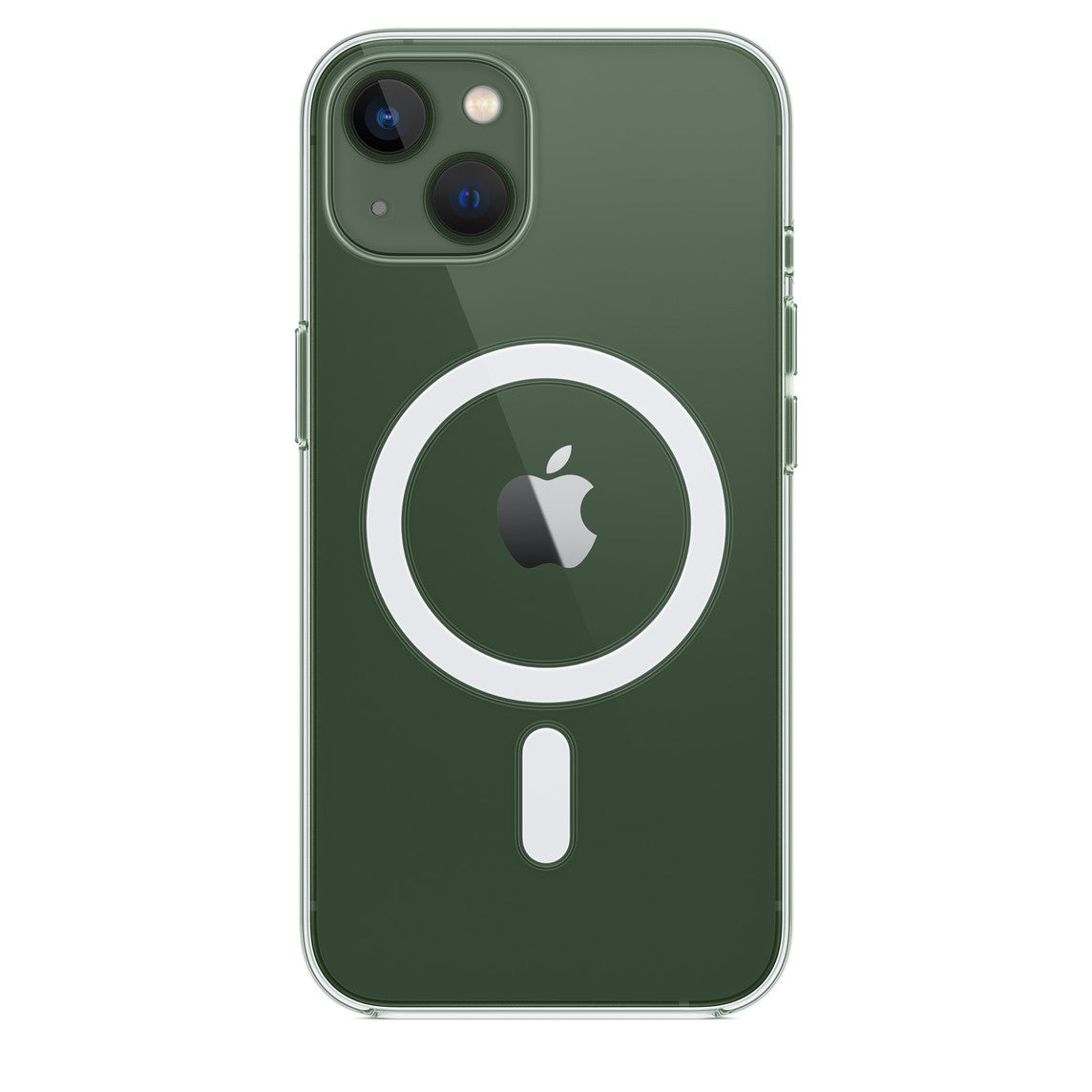 Coque transparente avec MagSafe pour iPhone 13