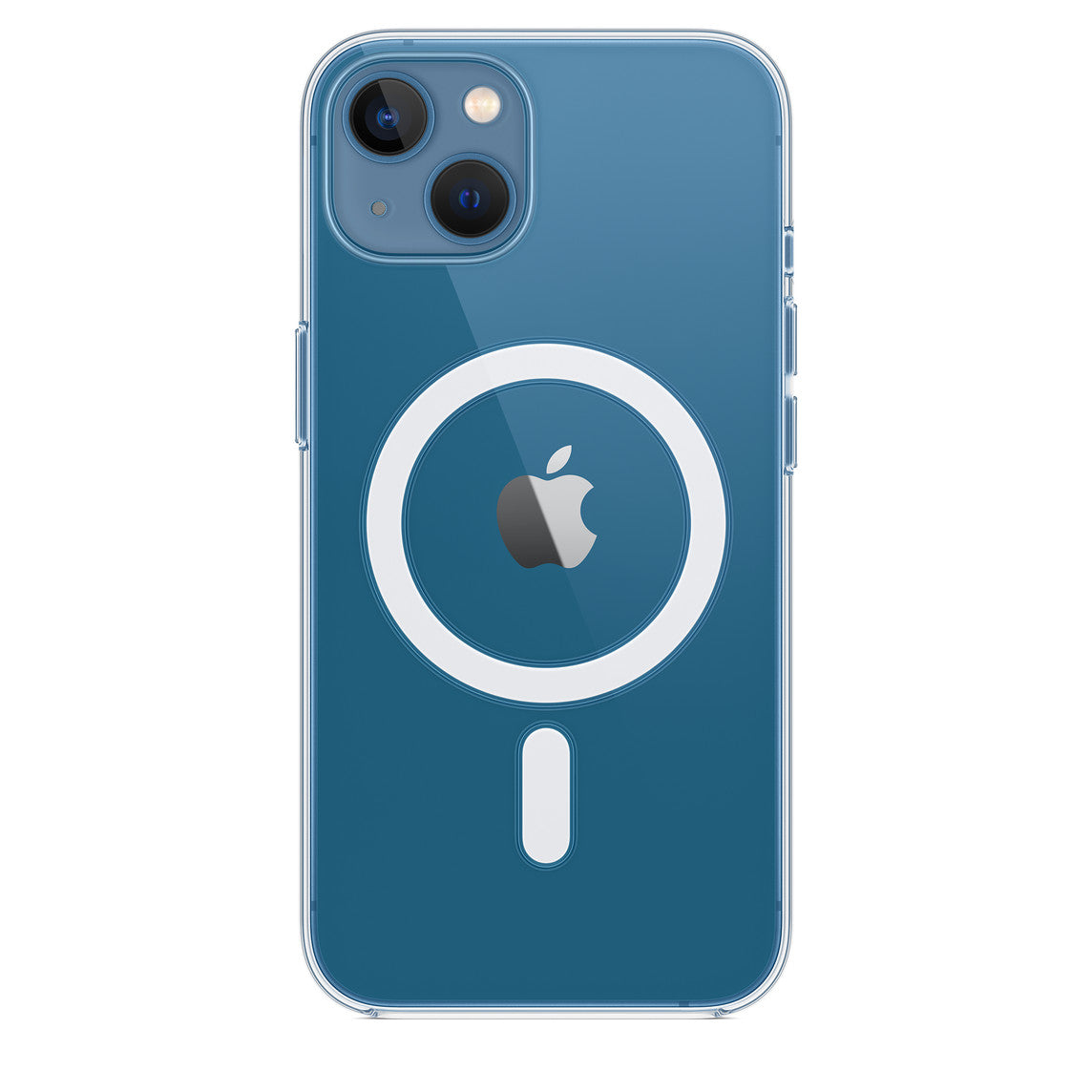 Coque transparente avec MagSafe pour iPhone 13