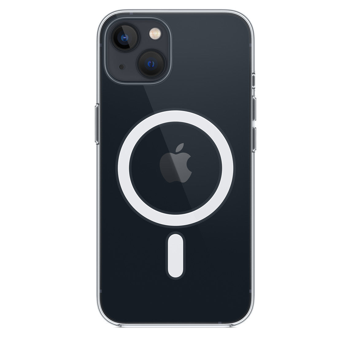 Coque transparente avec MagSafe pour iPhone 13