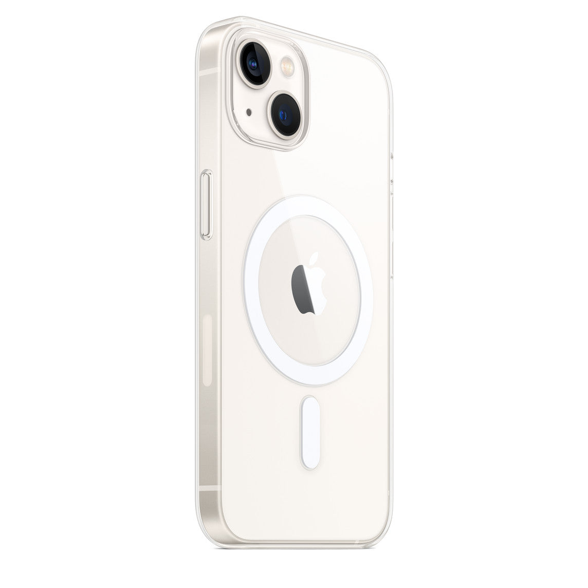 Coque transparente avec MagSafe pour iPhone 13
