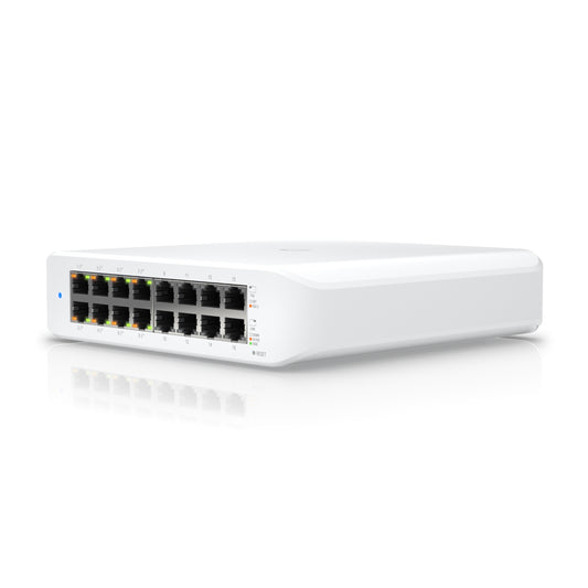 Ubiquiti • UniFi Switch Lite 16 PoE • Blanc