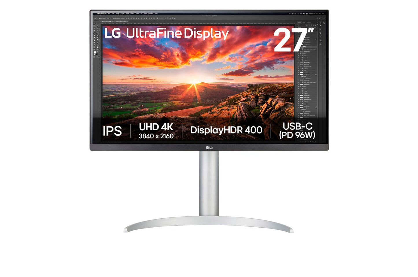 LG 27" écran LED 16:9 3840x2160 4K • USB-C