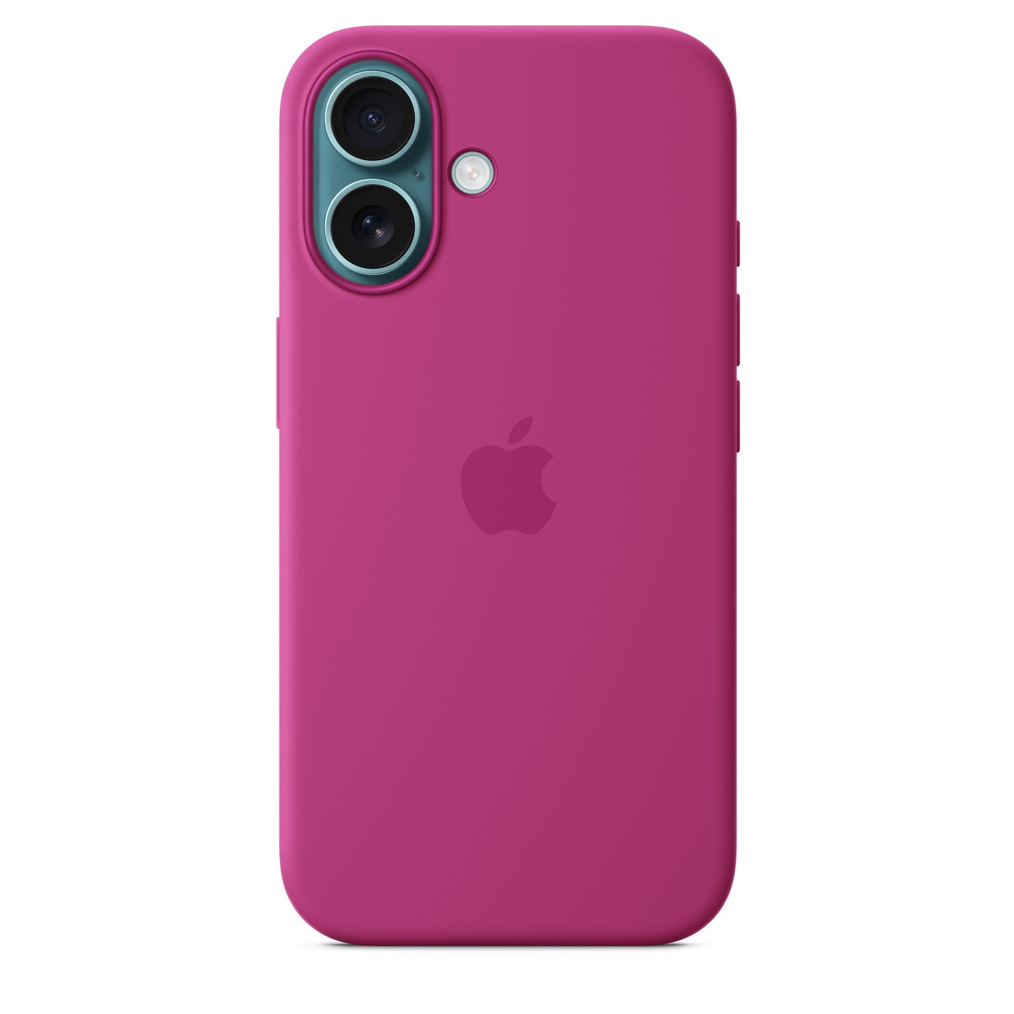iPhone 16 Coque en Silicone avec MagSafe • Fuchsia