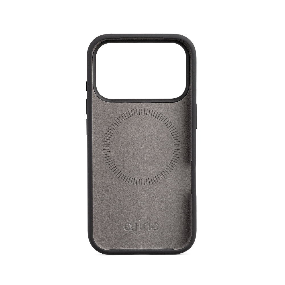 Lineheart Allure • Coque iPhone 17 Pro • Noir