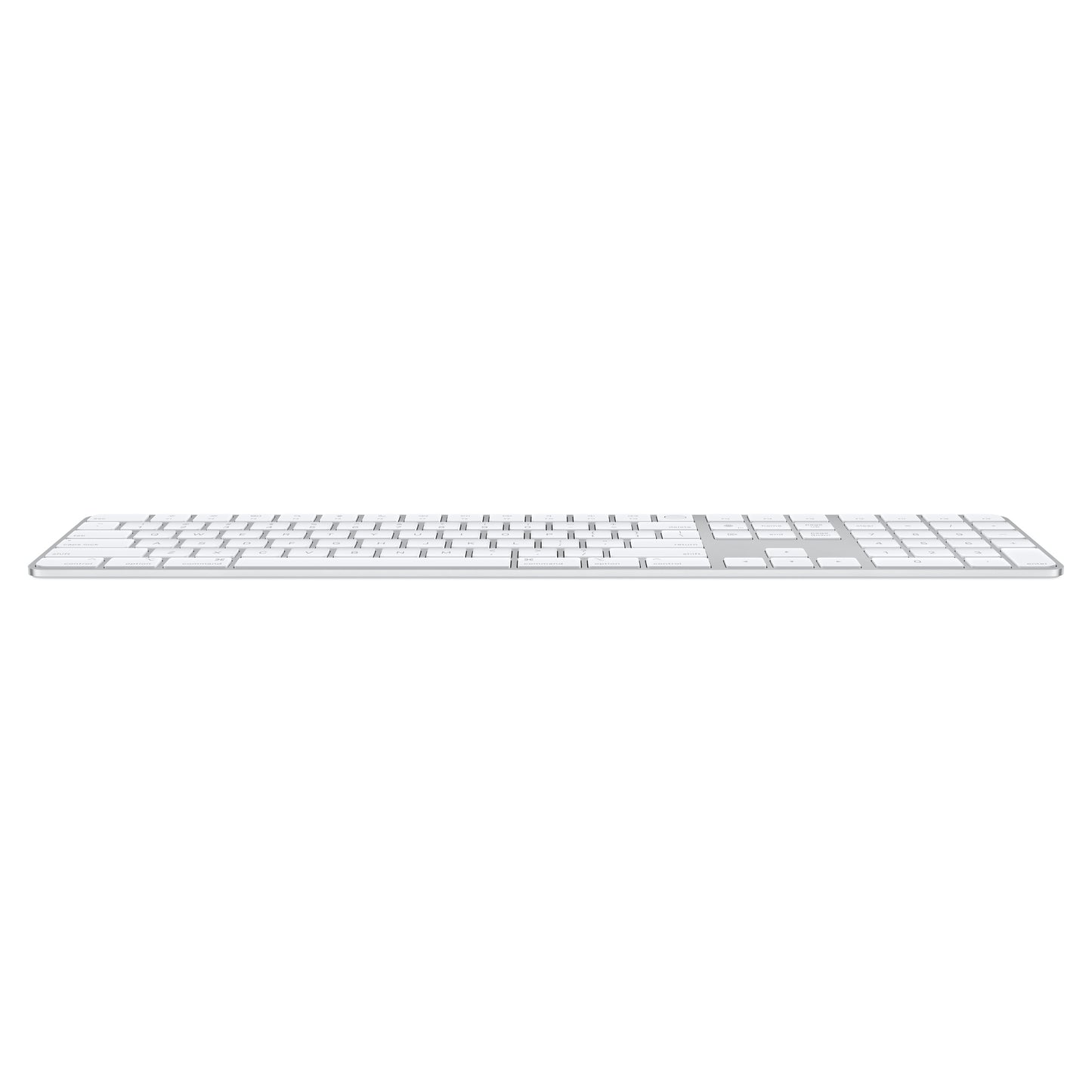 Apple Magic Keyboard Numérique avec Touch ID • Suisse-Français • Argent, Blanc