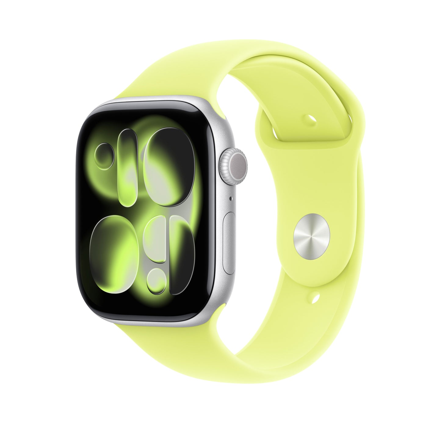 Bracelet Sport jaune fluo 46 mm - M/L