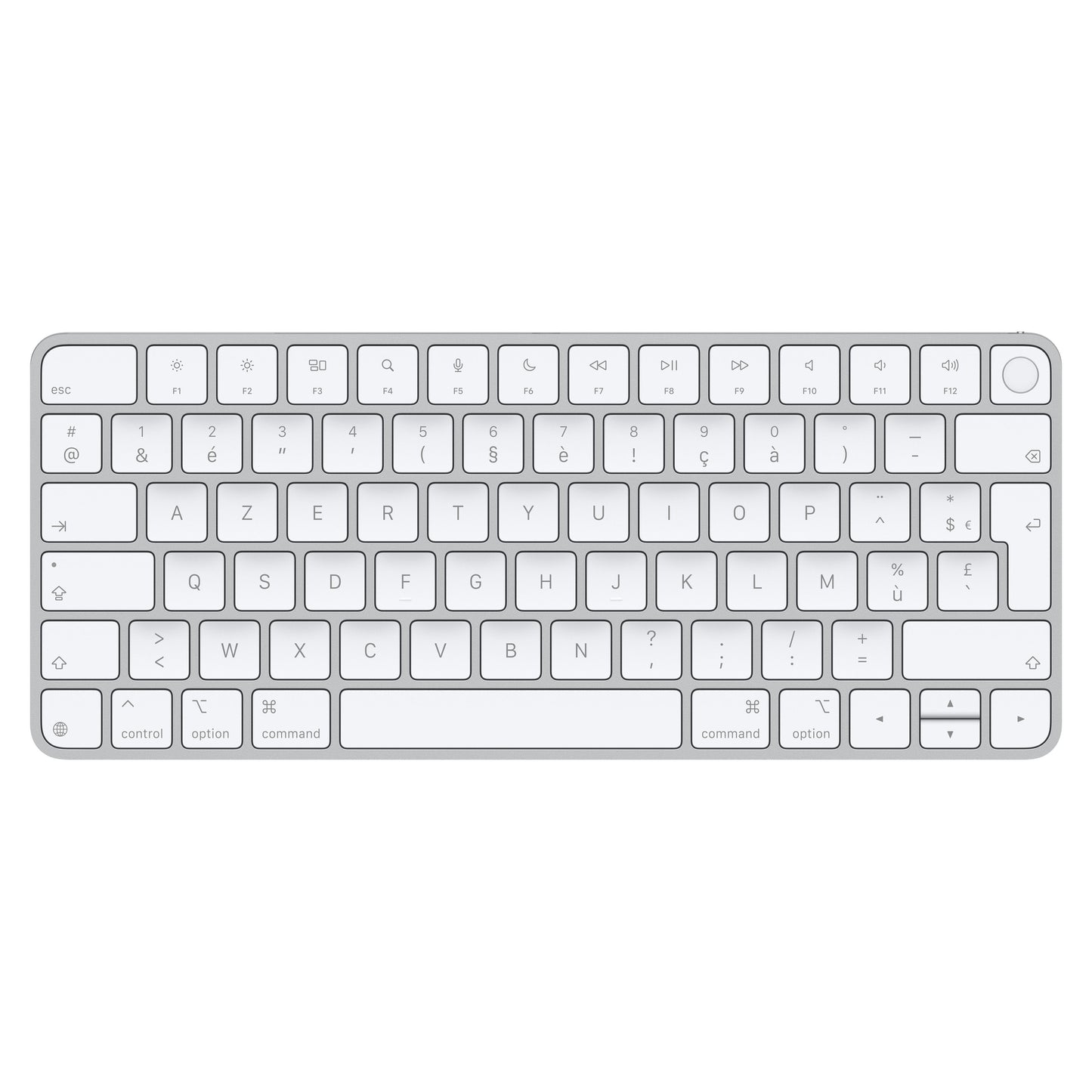 Apple Magic Keyboard avec Touch ID • Français • Blanc