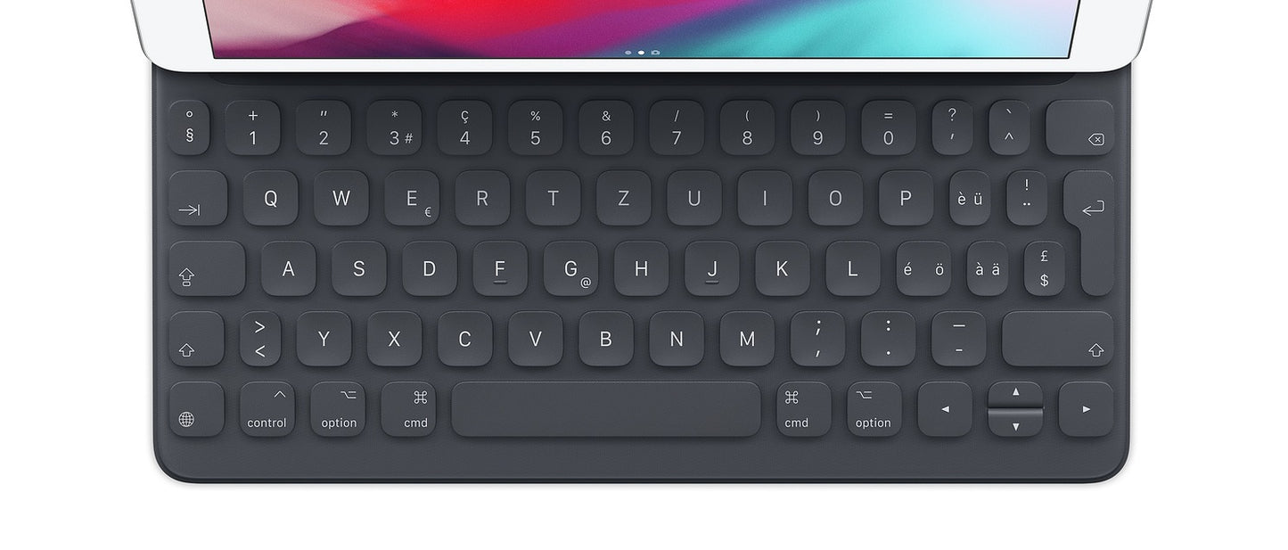 Apple Smart QWERTZ Suisse Smart Connector Noir