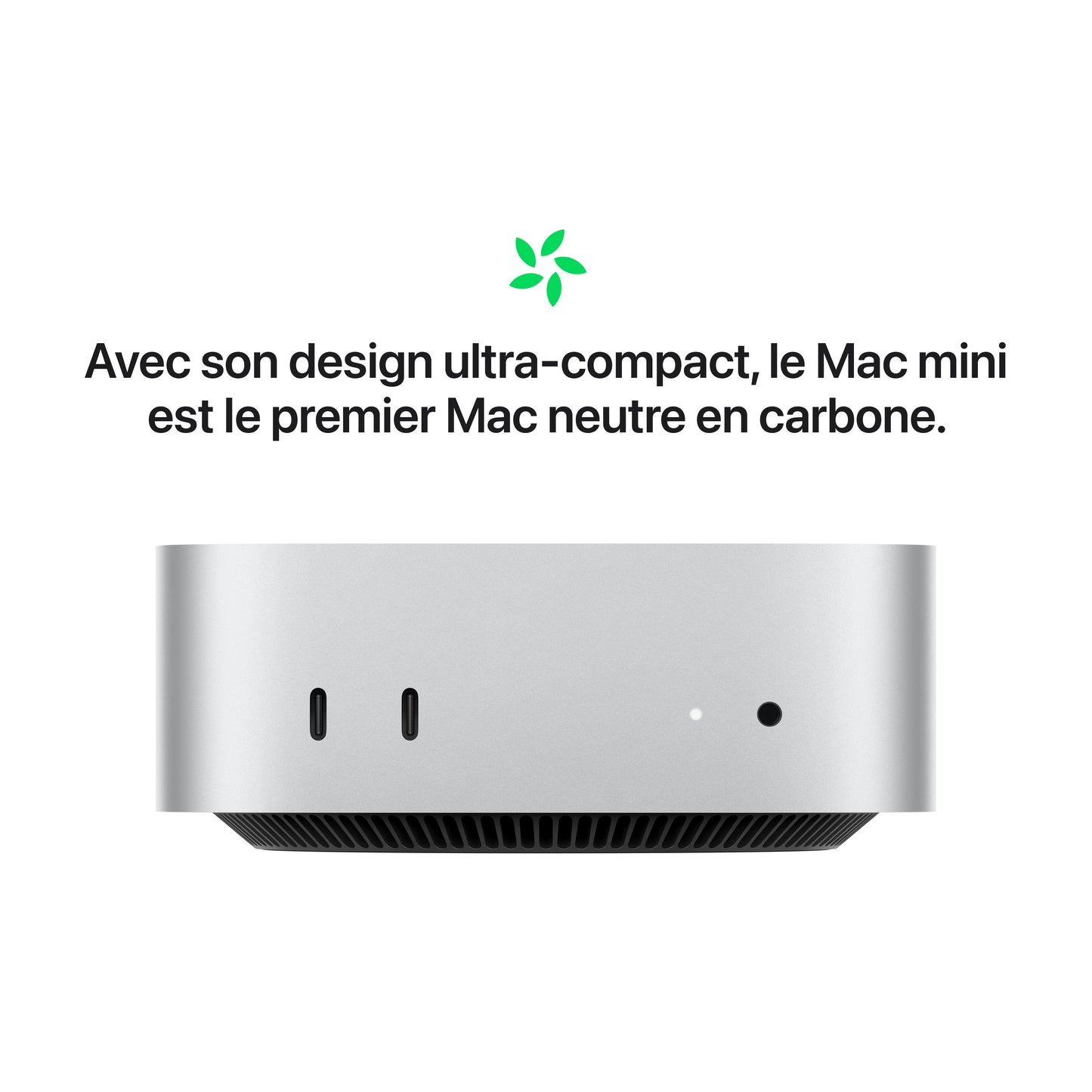 Mac mini: Puce Apple M4 Pro avec CPU 12 cœurs et GPU 16 cœurs, 512 Go SSD - Argent