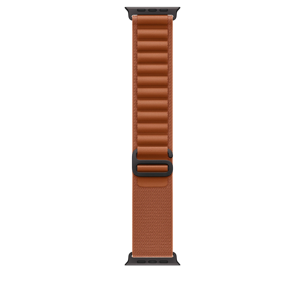 Boucle Alpine terracotta 49 mm - Large - Finition titane noir