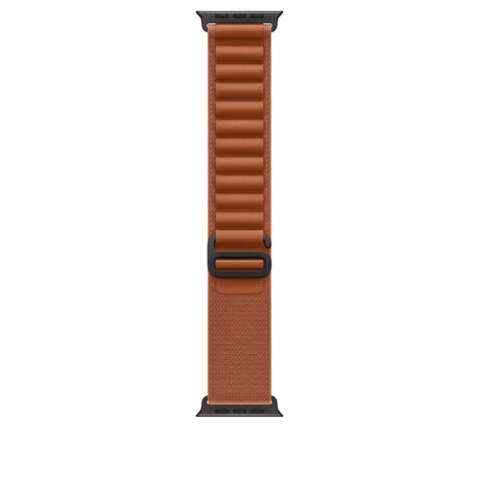 Apple • Boucle Alpine • Terra Cotta – 49 mm (titane noir, taille L)