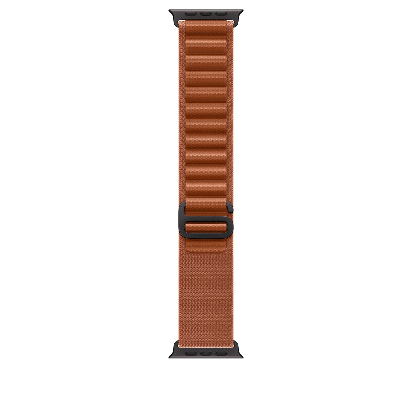 Boucle Alpine terracotta 49 mm - Large - Finition titane noir