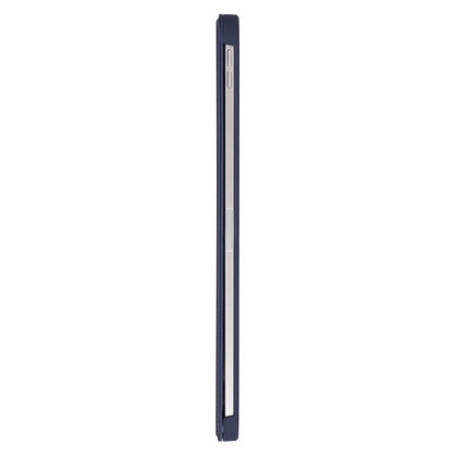 Decoded • Housse Texturée en Silicone Slim pour iPad Air 13" M2/M3 • Bleu Navy Peony